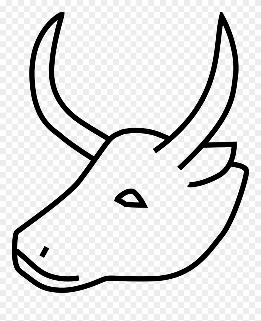 Ox Vector Cow Horn Clipart