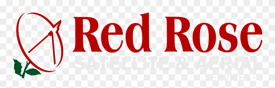 Red Rose Satellites Clipart