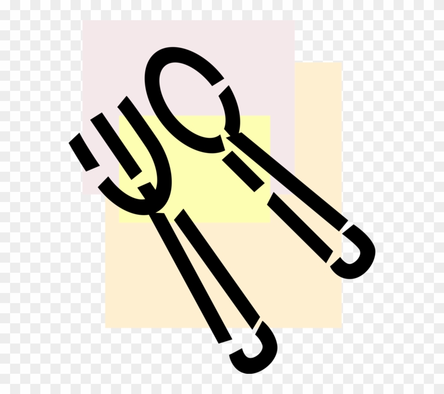 Kitchen Fork And Spoon Clipart