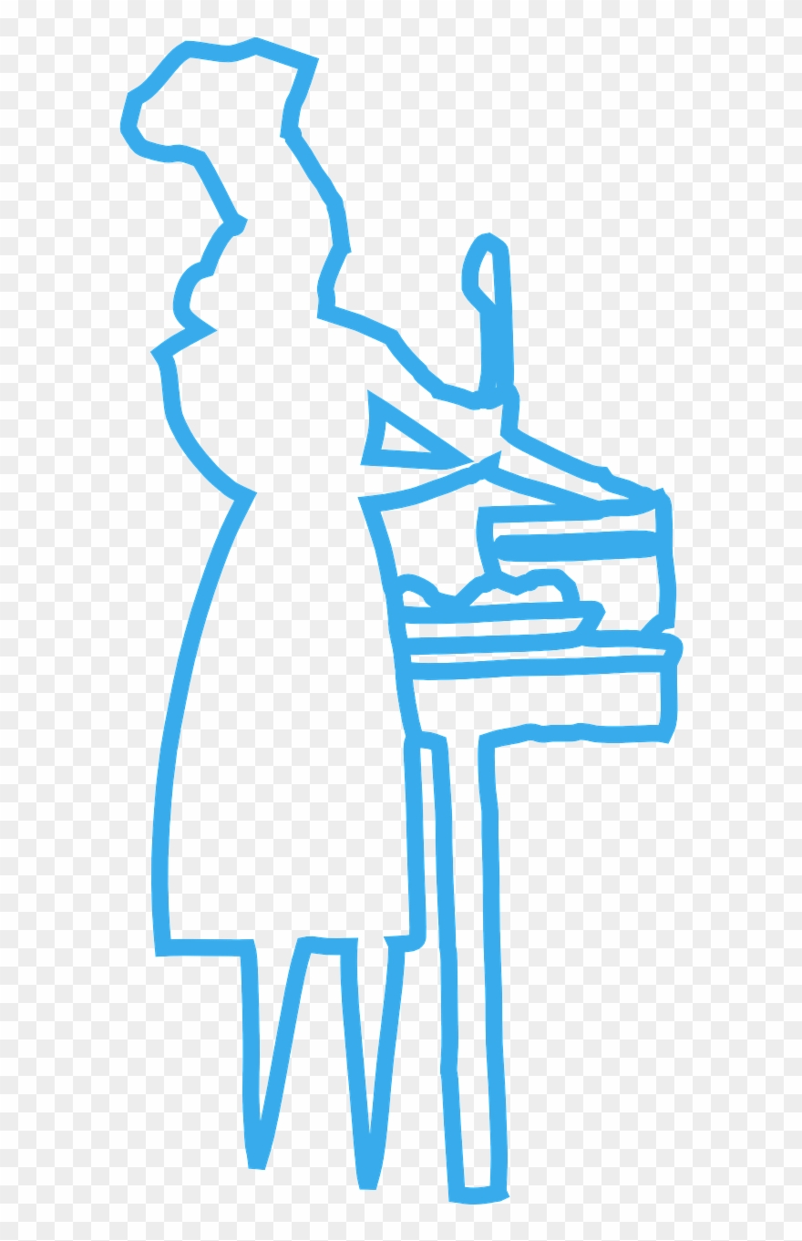 Chef Woman Cooking Clipart
