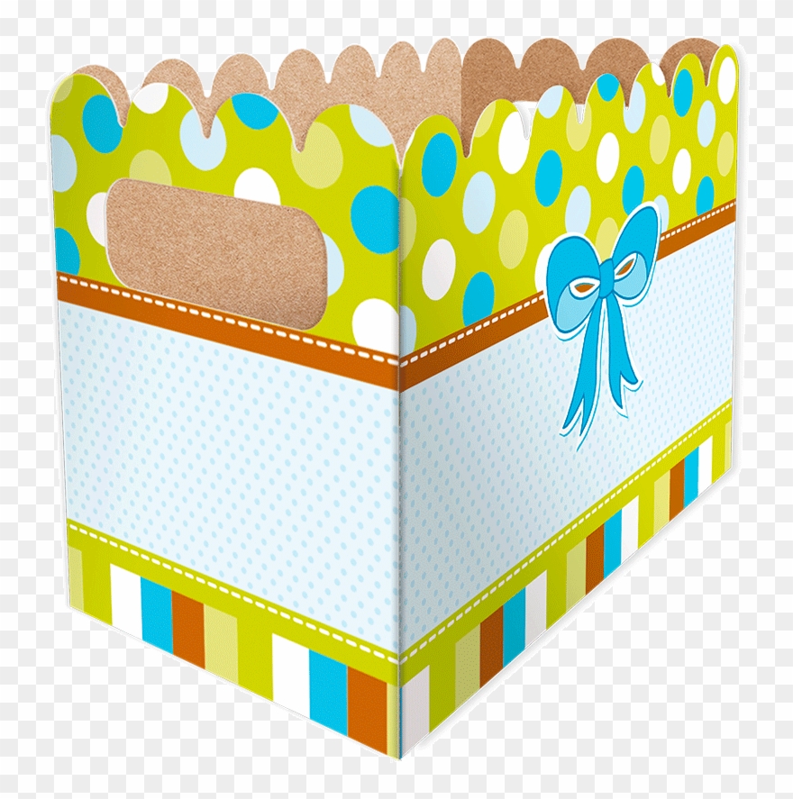Gift Basket Box Large Clipart