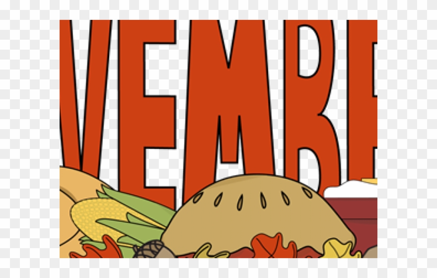 Thanksgiving Clipart Food - Png Download