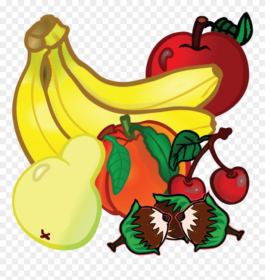 Free Clipart Of Fruit - Png Download