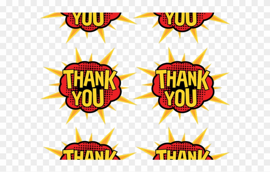 Thank You Clipart Superhero - Png Download