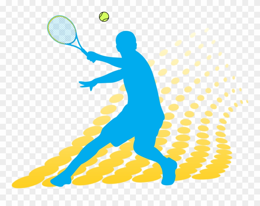 Tennis Clipart Men's - Png Download
