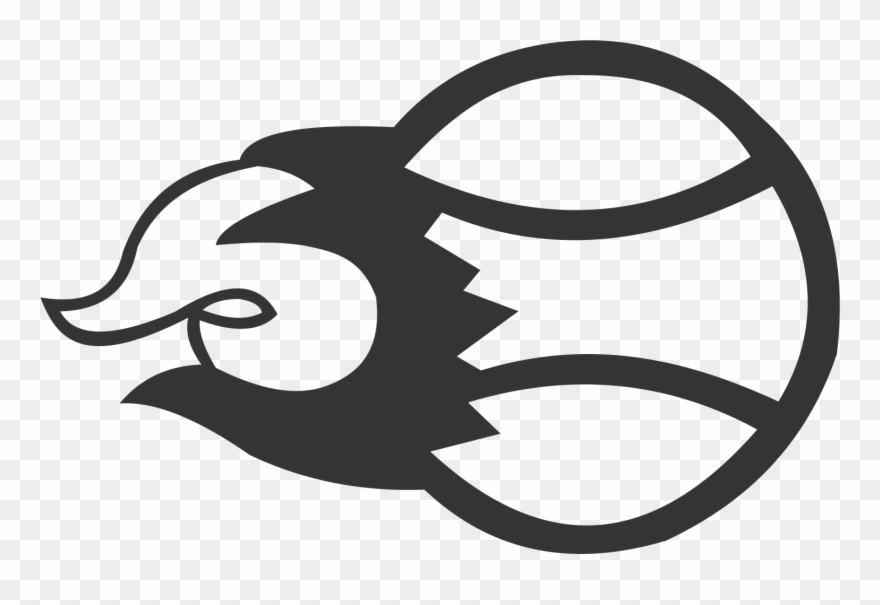 Tennis Ball Flame Clipart