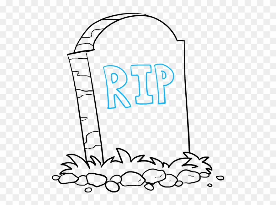How To Draw Tombstone Clipart