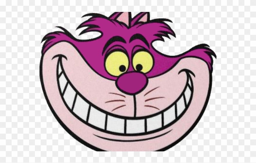 Cheshire Cat Clipart Smile - Png Download