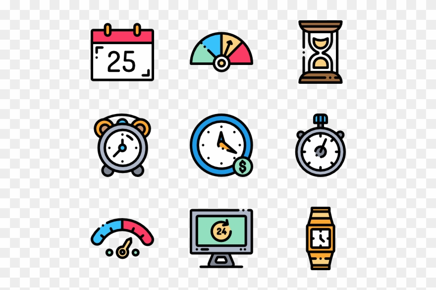 Speedometer Time Clipart