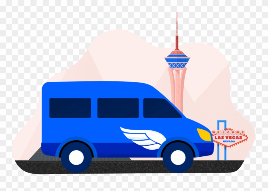 Supershuttle Las Vegas Airport Clipart