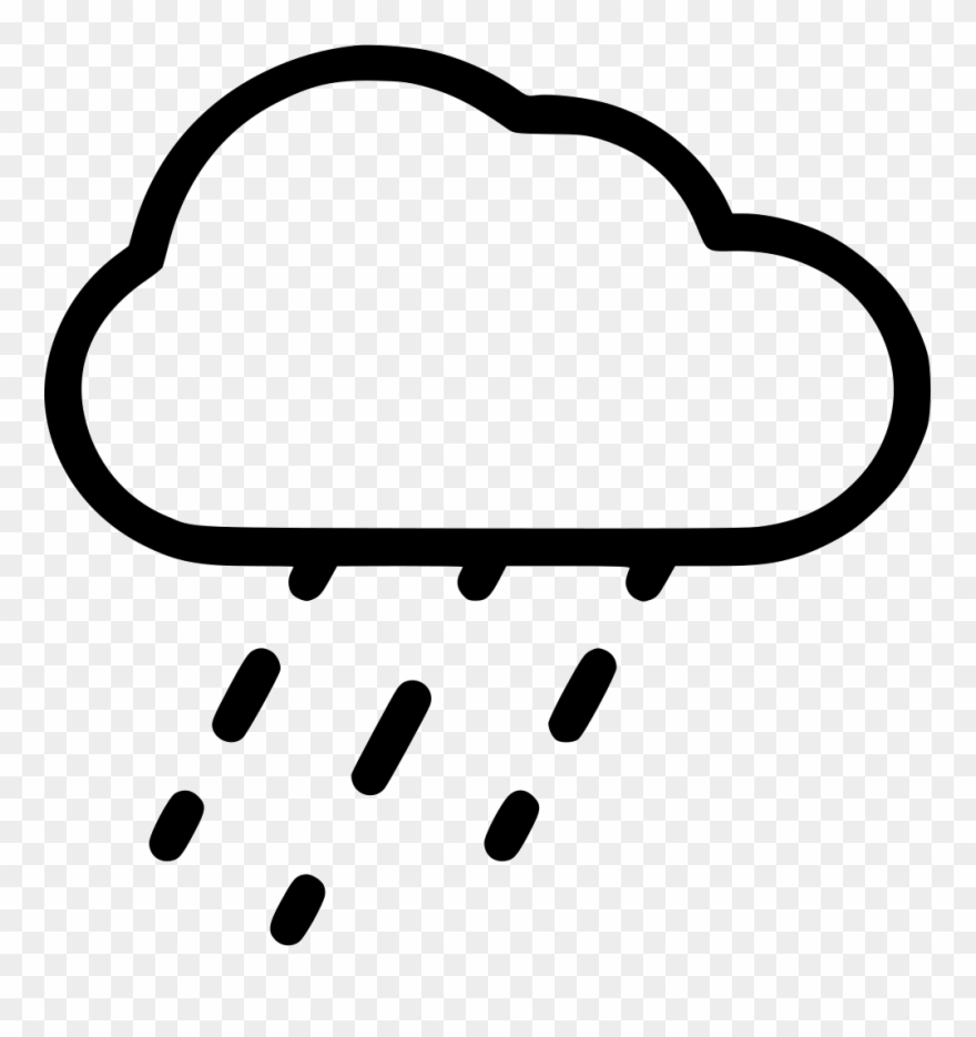 Weather Rain Cloud Comments Clipart