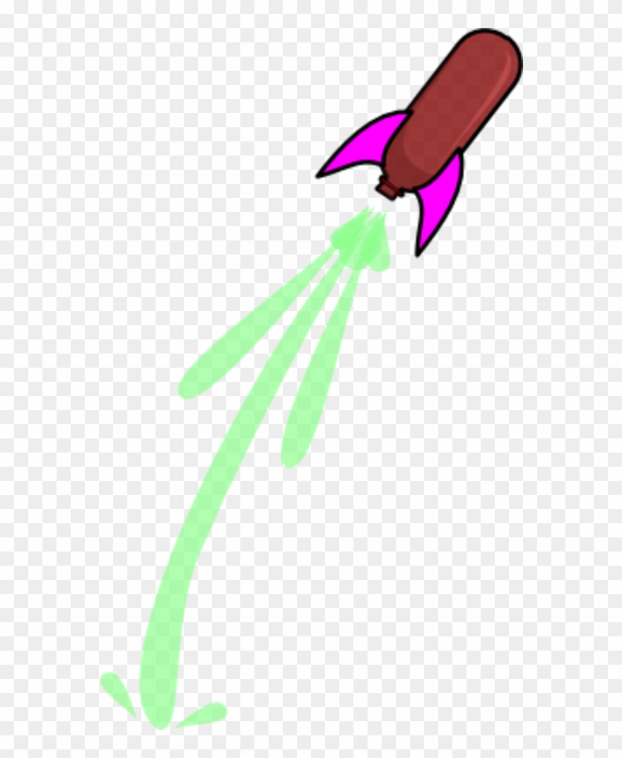 Rocket Clipart Of Ia, Launched And Kurt - Png Download