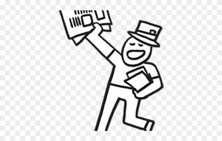 Drawn Cloud Thinking Clipart