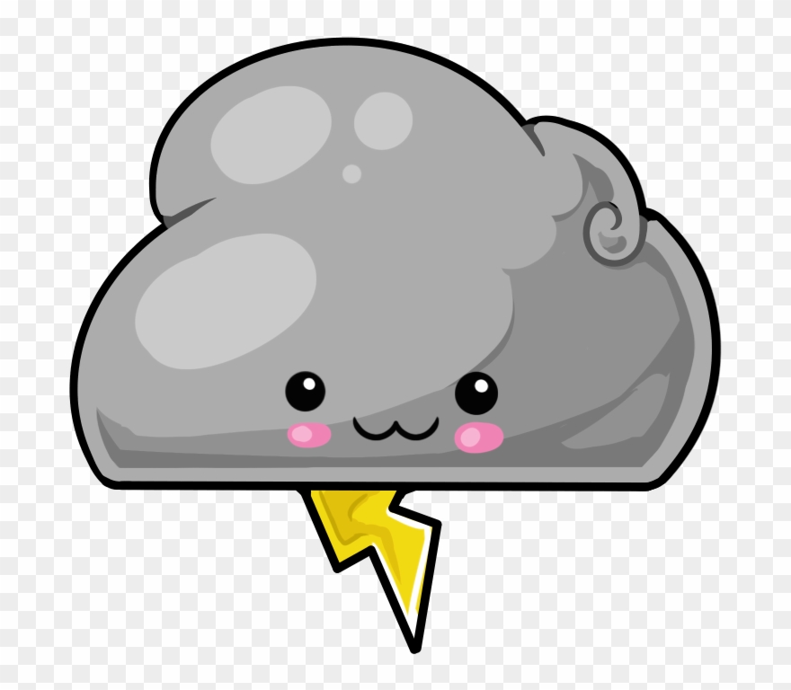 Thunder Cloud Friend Clipart