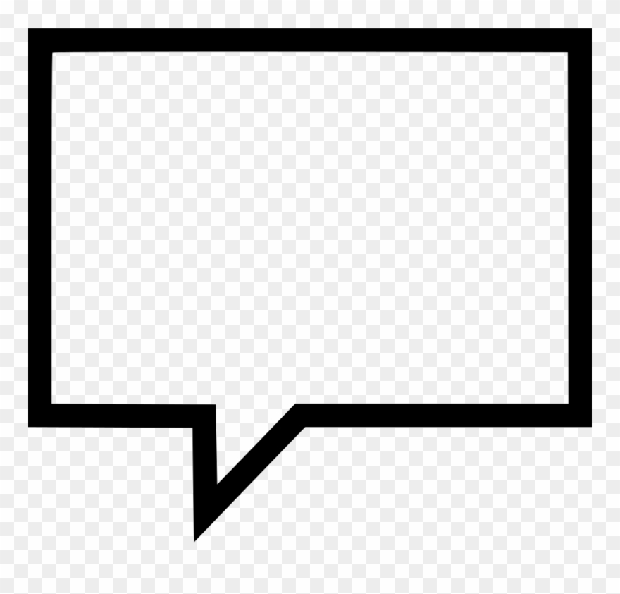 Square Thought Bubble Png Clipart