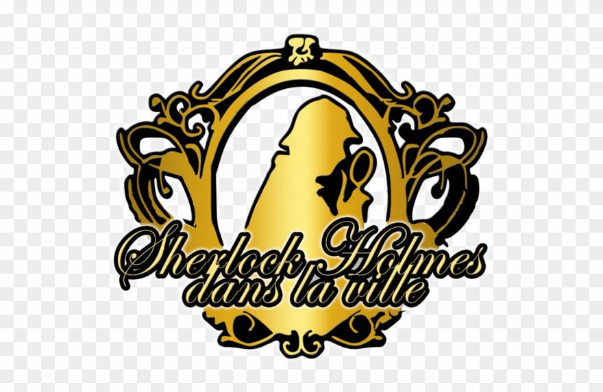 Sherlock Holmes Dans La Ville Clipart