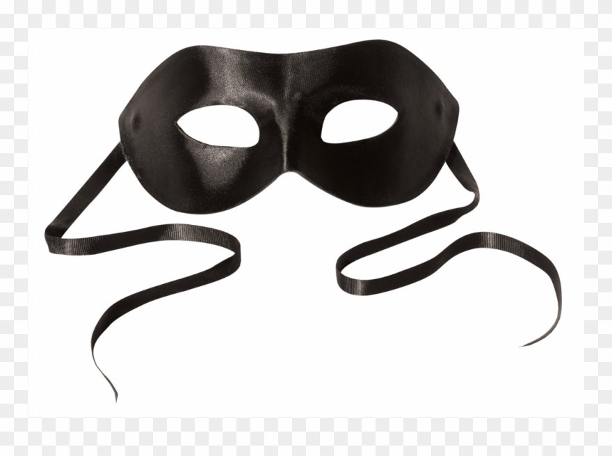Midnight Satin Mask Clipart