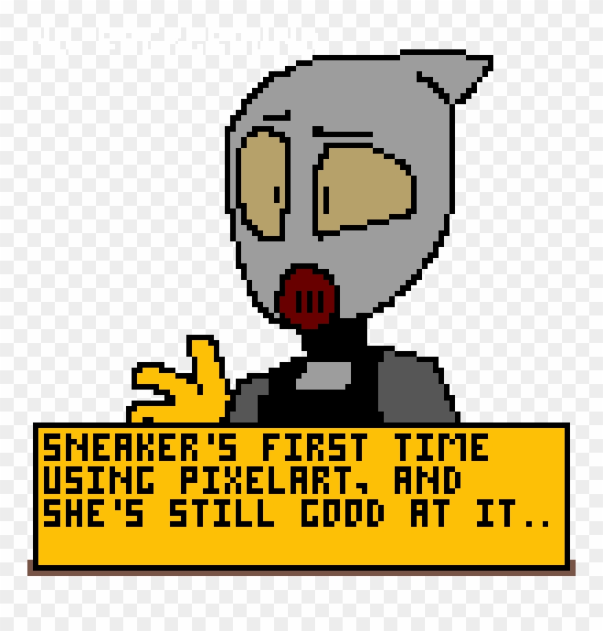 Talking With Gasmask Clipart