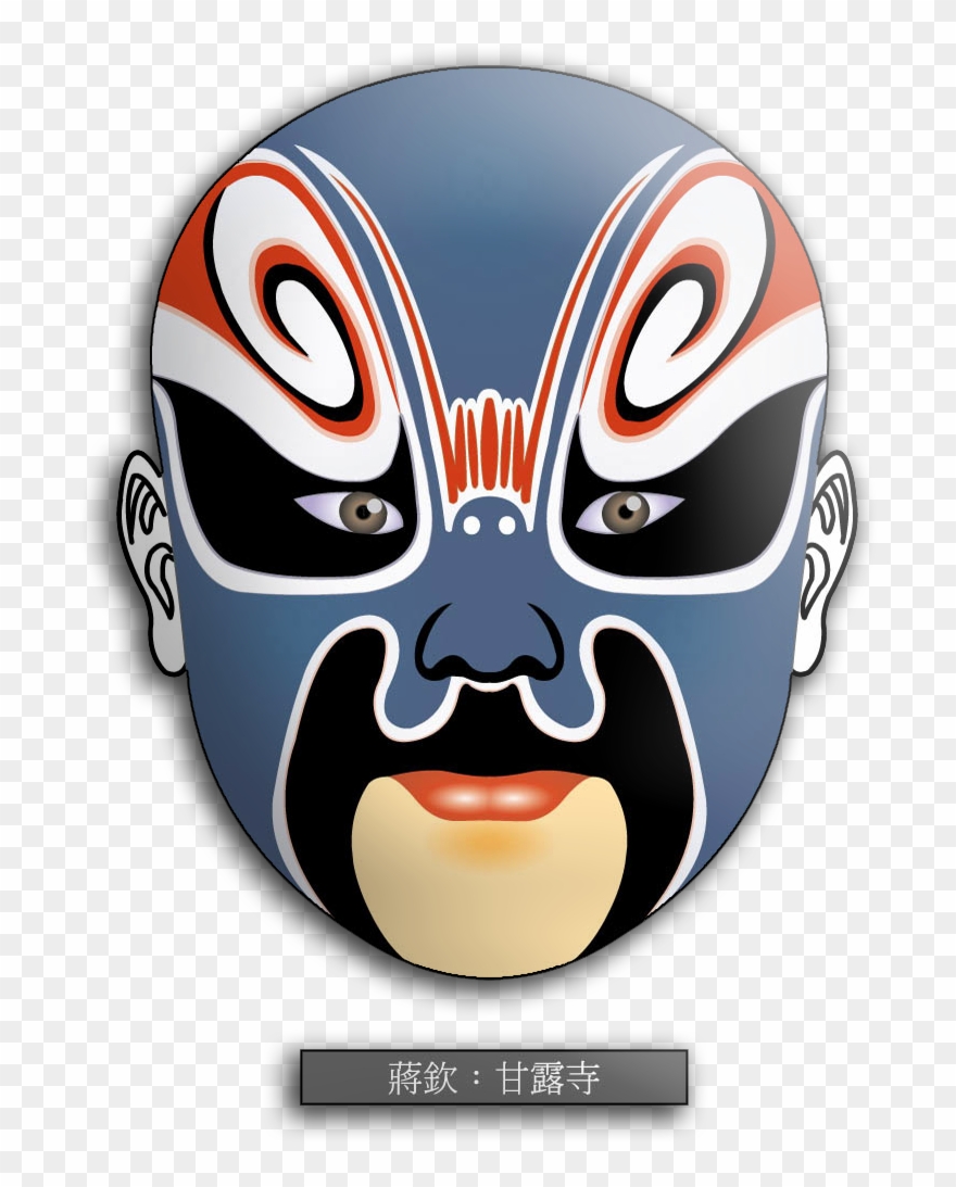 Beijing Opera Mask Clipart