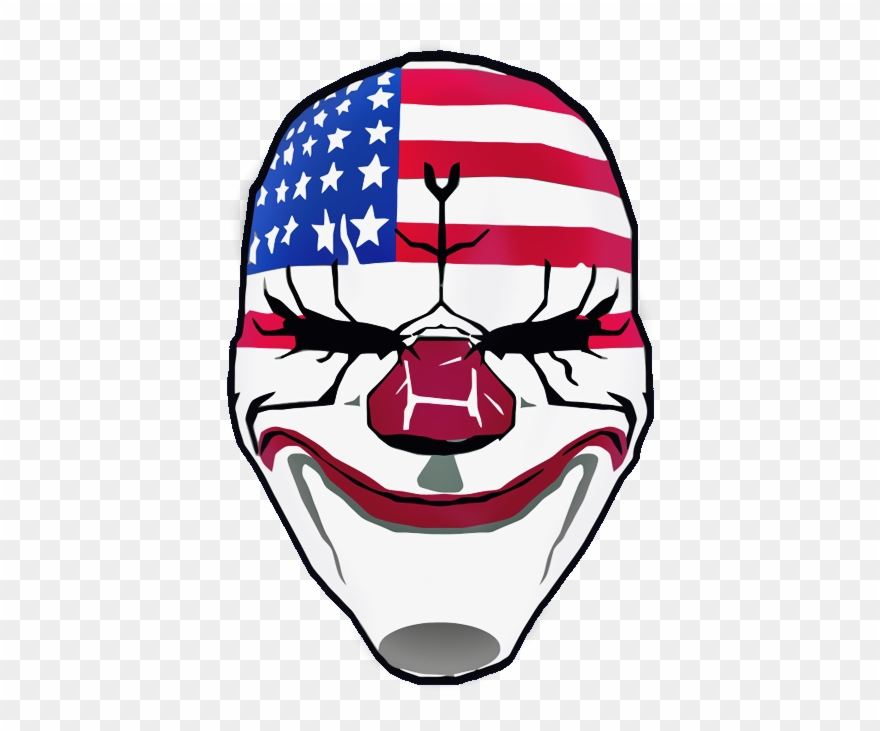 Dallas Payday Mask Clipart