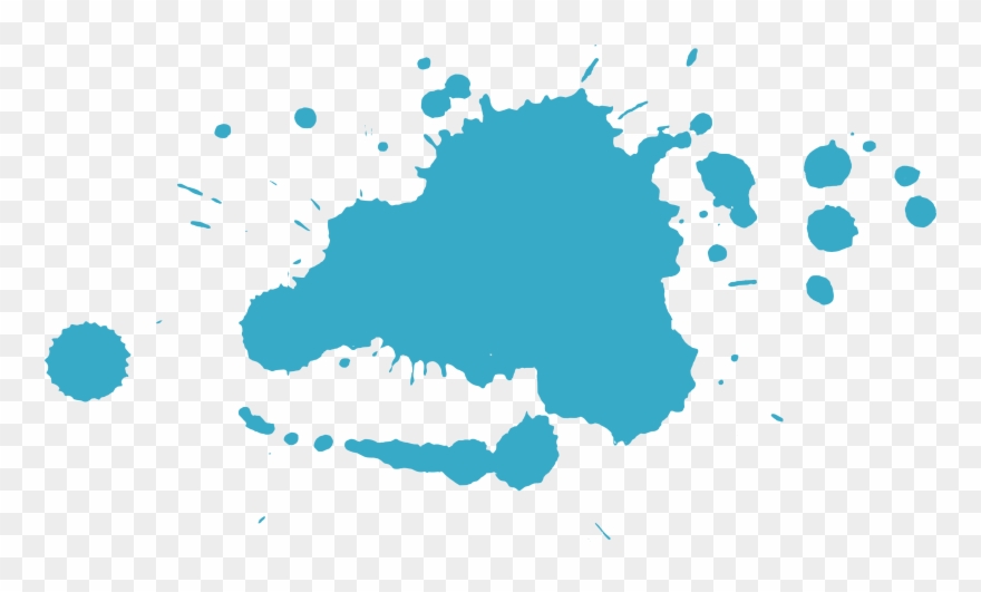 Paint Blue Cut Out Png Png Images Clipart