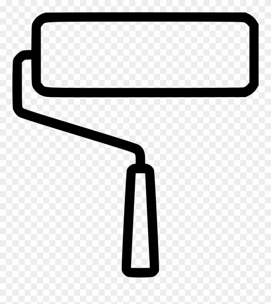Paint Roller Comments Clipart