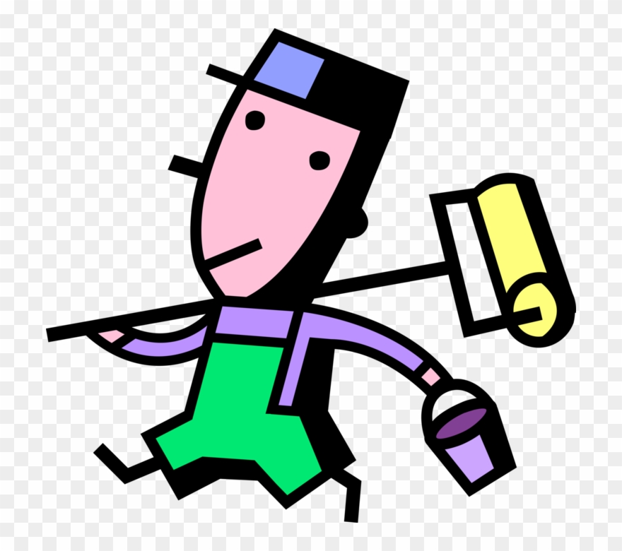 Vector Illustration Of Home Renovation And Decoration Clipart