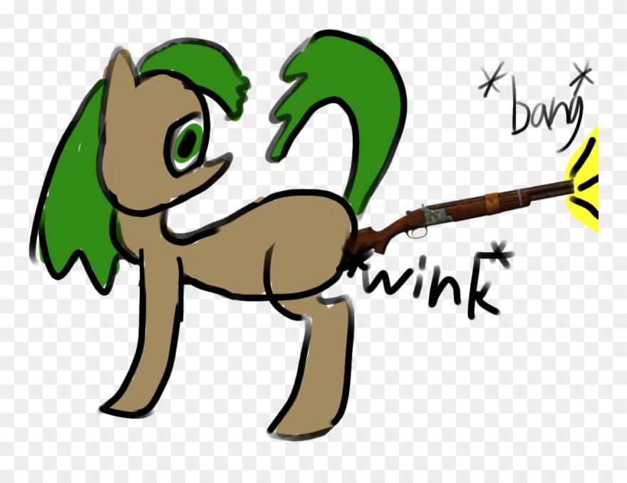 1000 Hours In Ms Paint, Explicit, Female, Gun, Gun Clipart