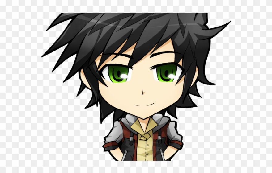 Manga Boy Clipart Sketch - Png Download