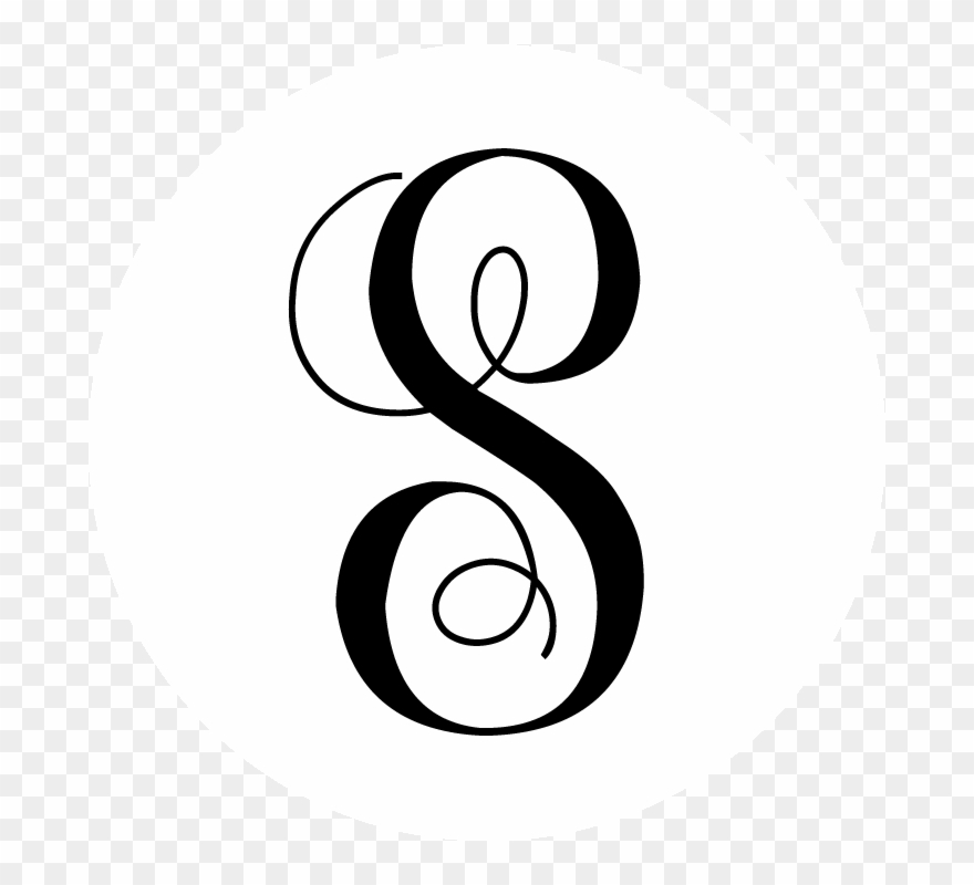 S Monogram Clipart S Monogram Clipart Www Imgkid The - Png Download