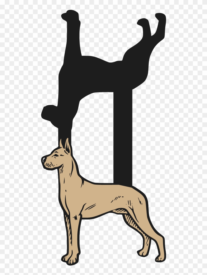 Great Dane By Request Clipart
