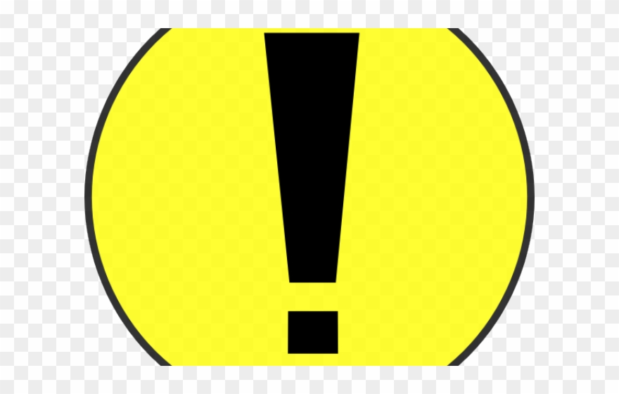 Warning Clipart Yellow - Png Download