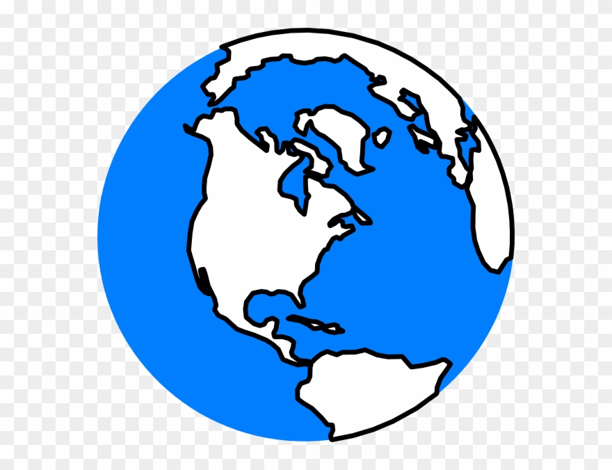 Blue Earth Icon 200 Svg Clip Arts 600 X 596 Px - Png Download