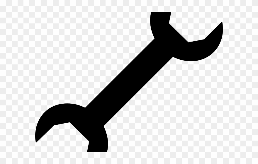 Spanner Clipart Svg - Png Download