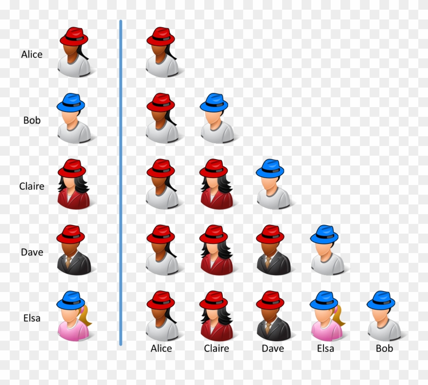 De Eerste Persoon Vormt Het Begin Van De Rij Clipart