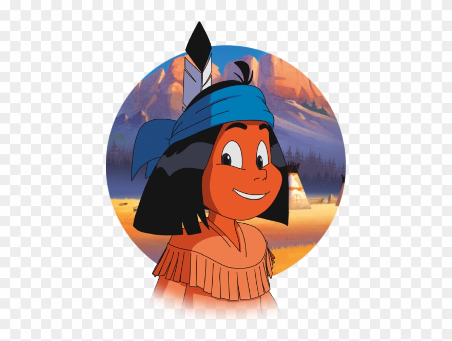 Yakari, Der Kleine Indianerjunge Vom Stamm Der Sioux Clipart