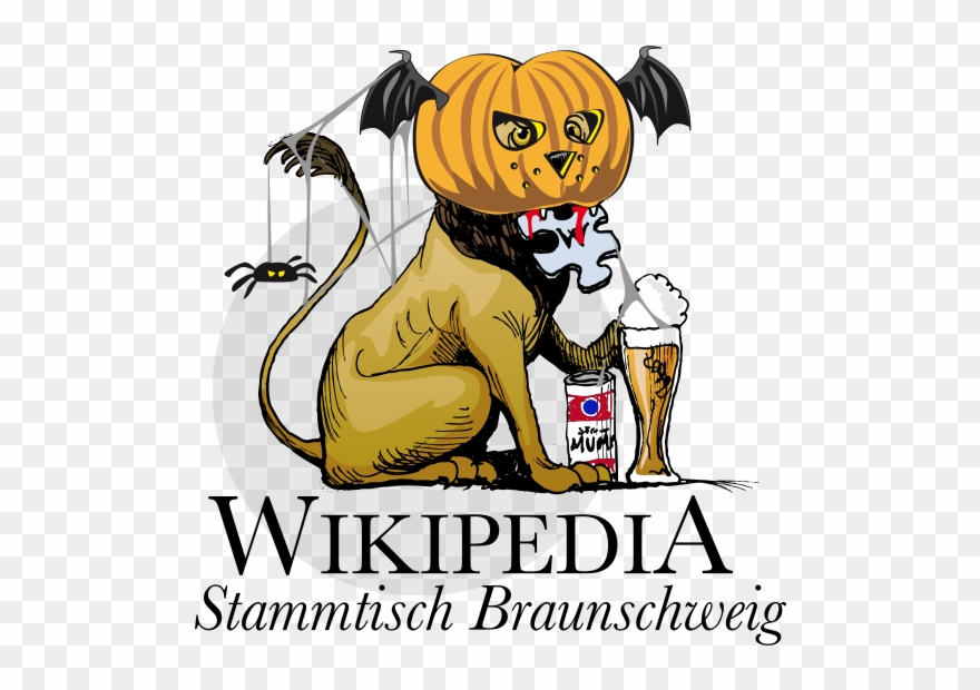 Braunschweiger Wikipedia-stammtisch Logo Halloween Clipart