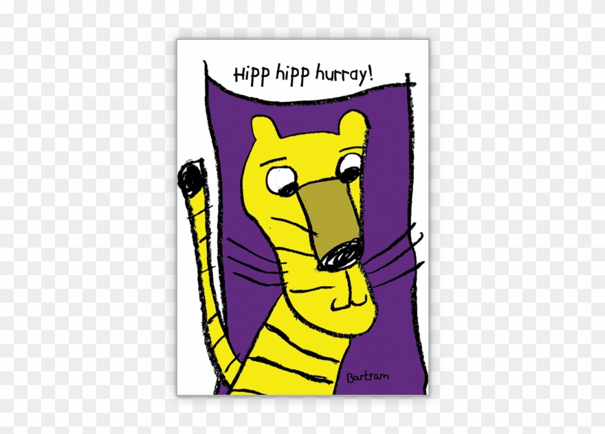 Hipp Hipp Hurray Tiger Clipart
