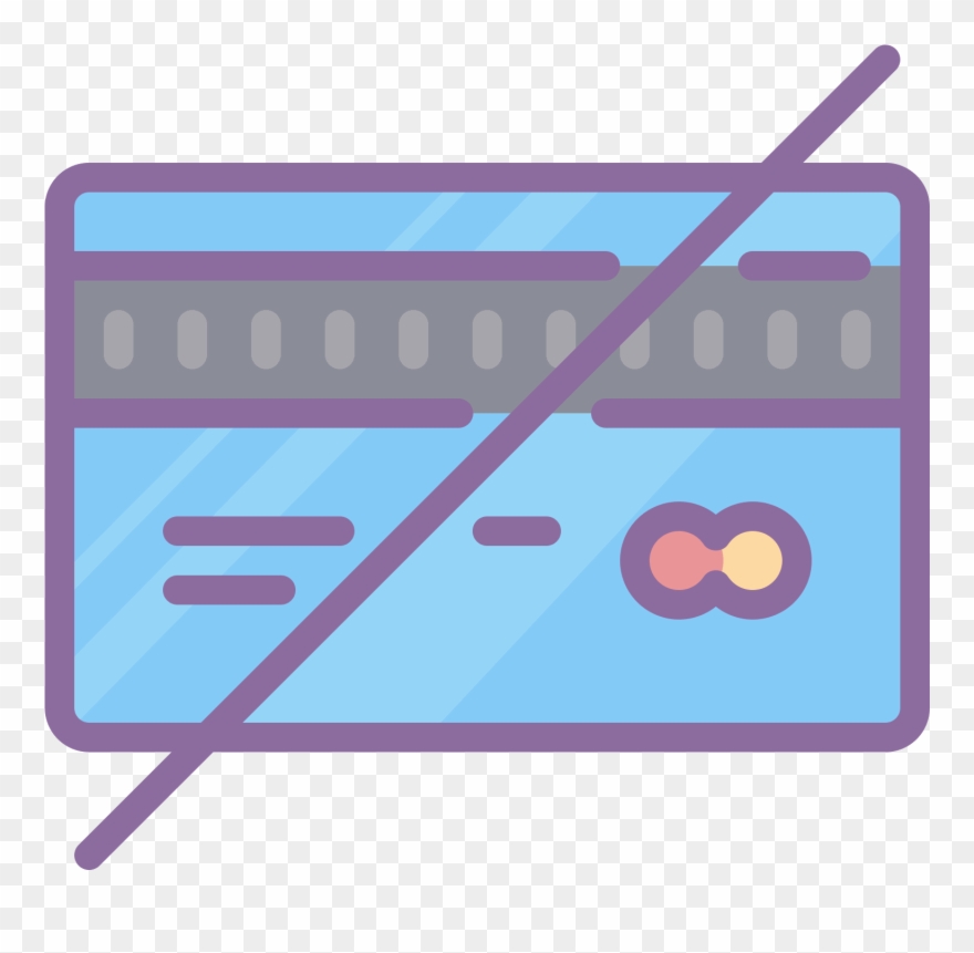 Keine Kreditkarten Icon Clipart