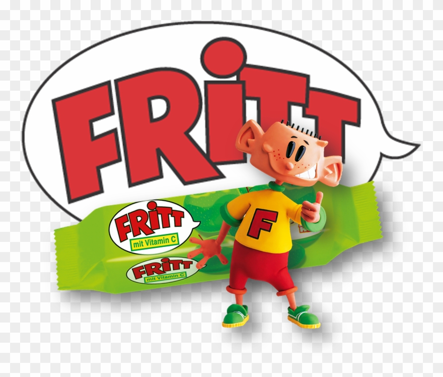 Fritt-männchen Mit Logo&packung Clipart