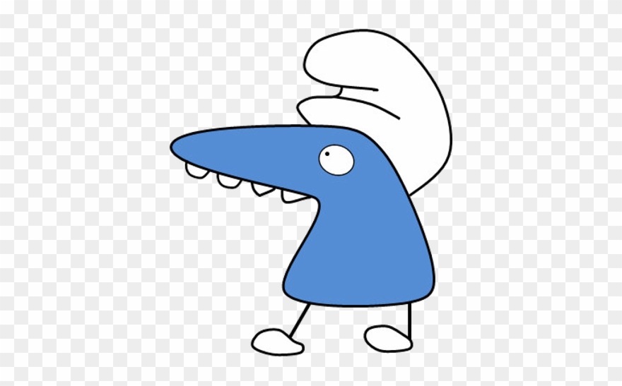 Schlumpf Party Clipart