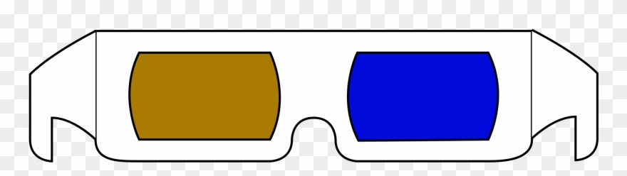 3d Glasses Colorcode Clipart