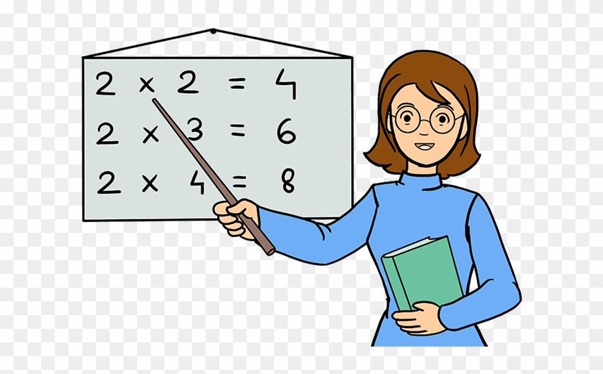 Drawing Teaching Lady Teacher Clipart