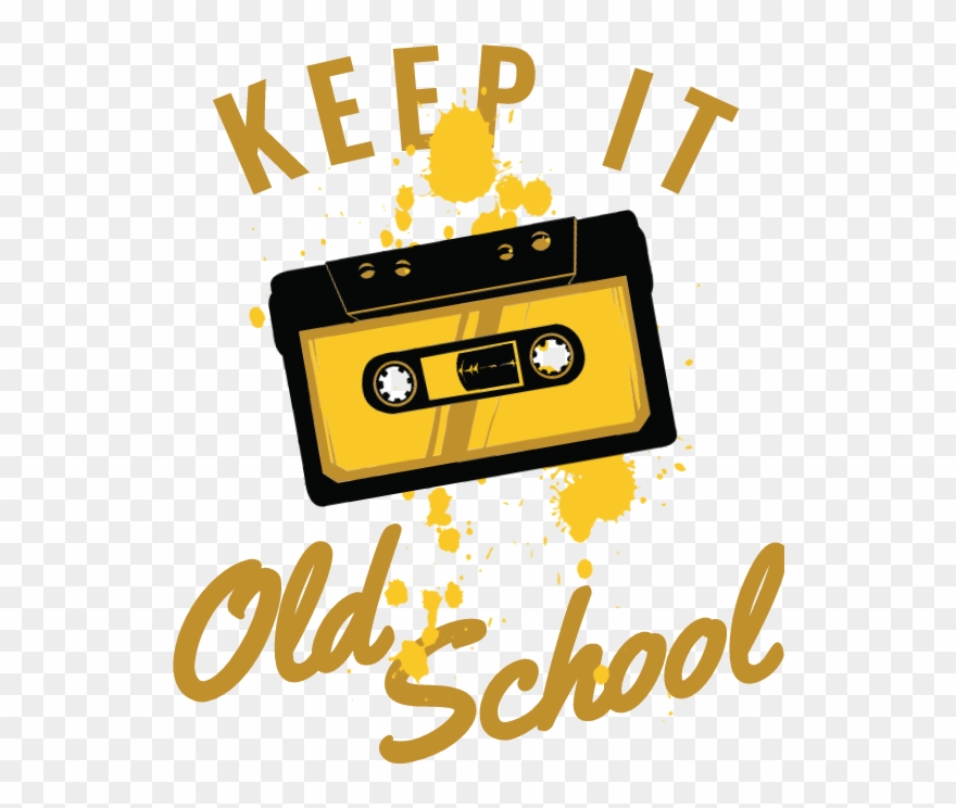 Keep It Old School Clipart