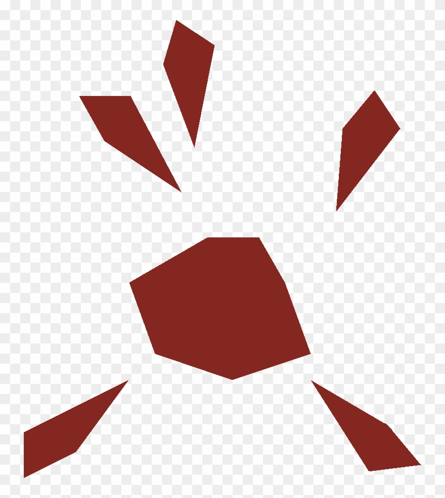Sticky Red Goop Old Transparent Background Clipart
