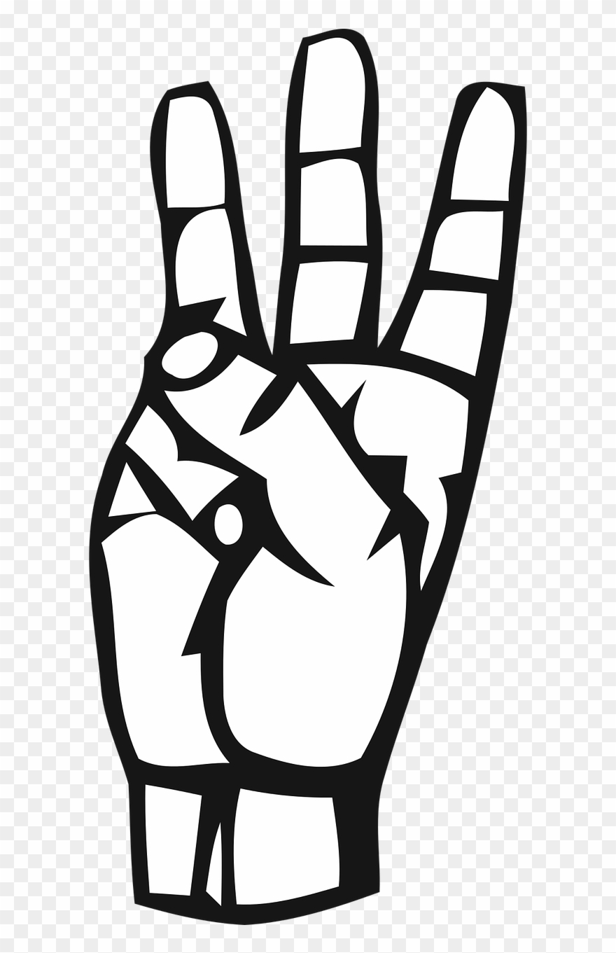 Alphabet Deaf Deaf Alphabet Clipart