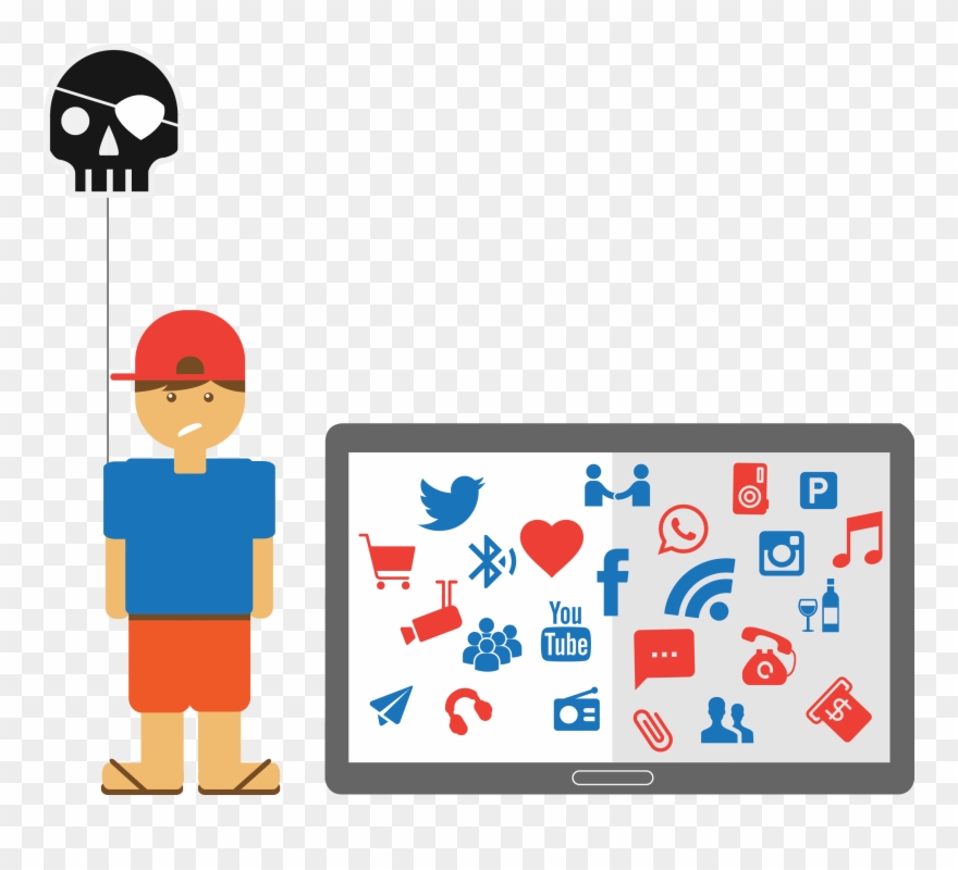 Worried About Students Accessing Inappropriate Content Clipart