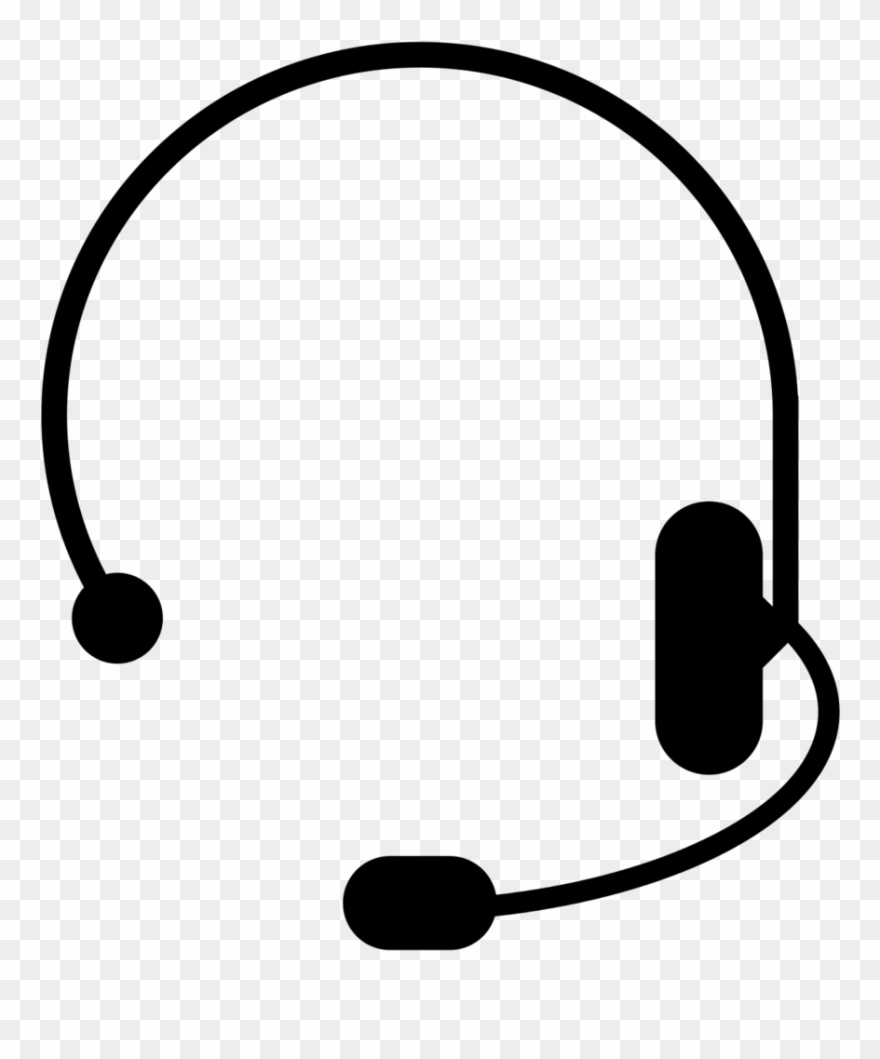 Headphones Dispatcher Audio Police Clip Art - Png Download