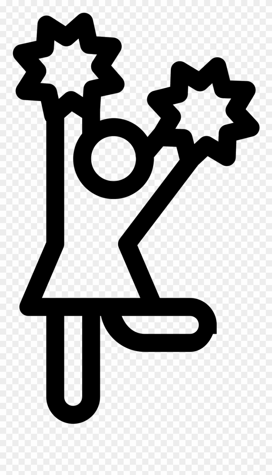 Cheerleader Female Icon Clipart