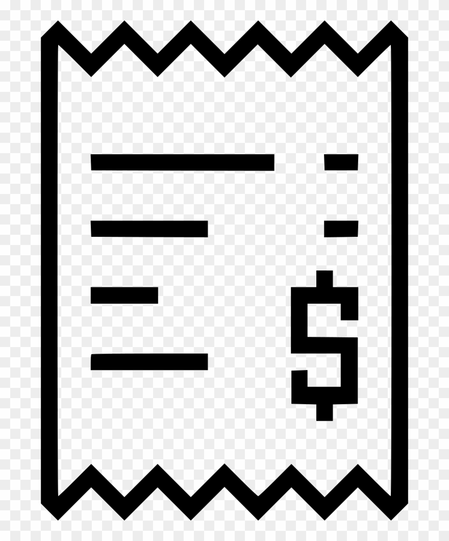 Receipt Bill Divoice Dollar Pay Payment Comments Clipart